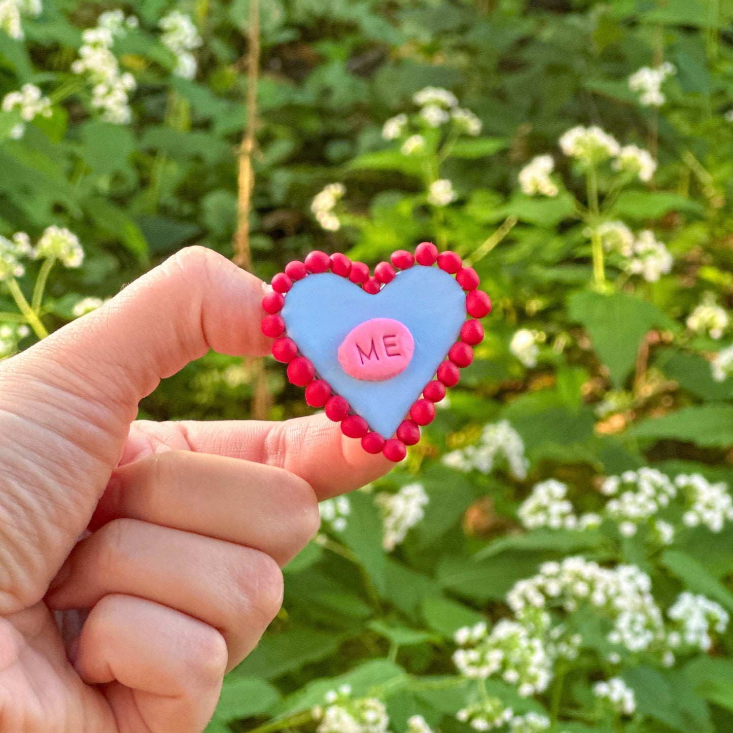 "Me" Self-Love Heart Magnet